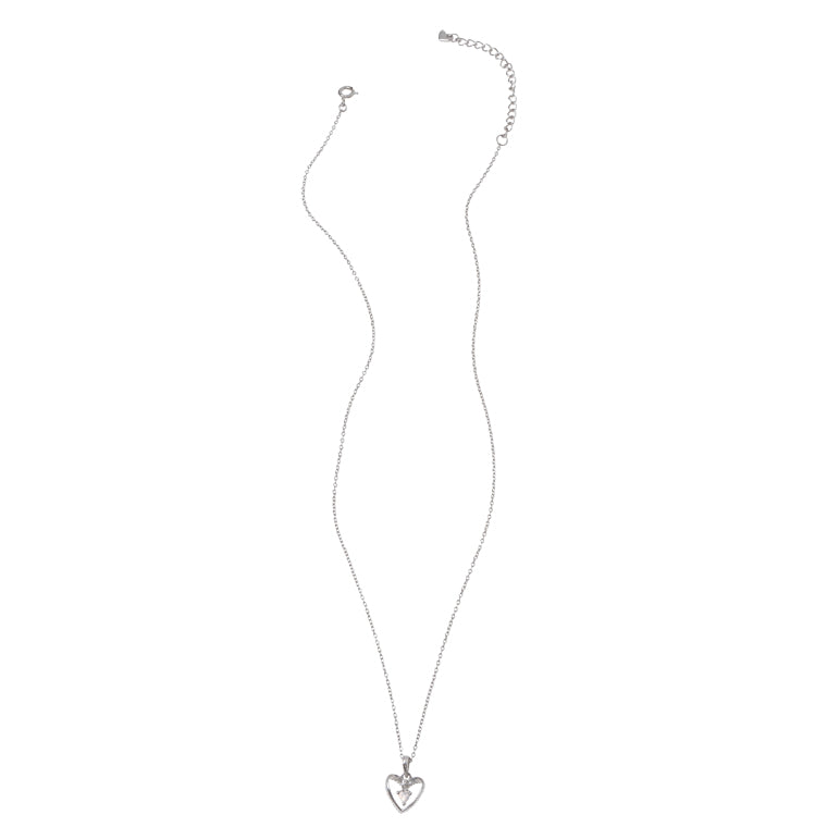 SWINGING HEART IN HEART-Kette