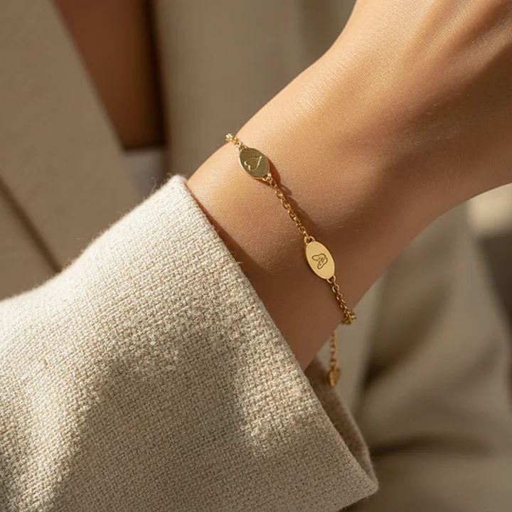 Getragenes Gold-Armband von Hope22