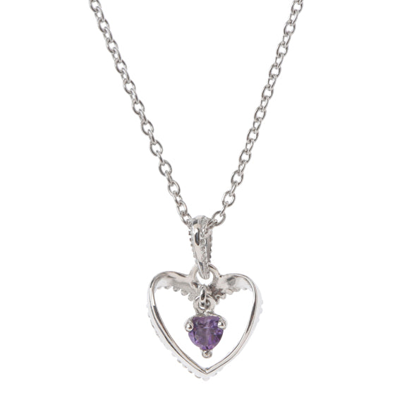 SWINGING HEART IN HEART-Kette