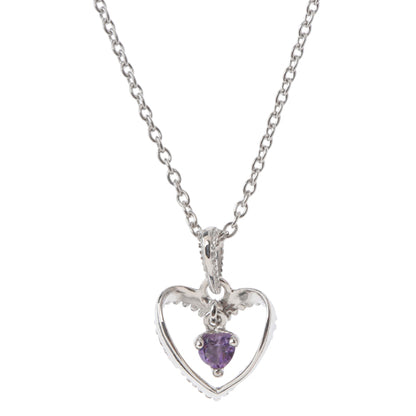 SWINGING HEART IN HEART-Kette