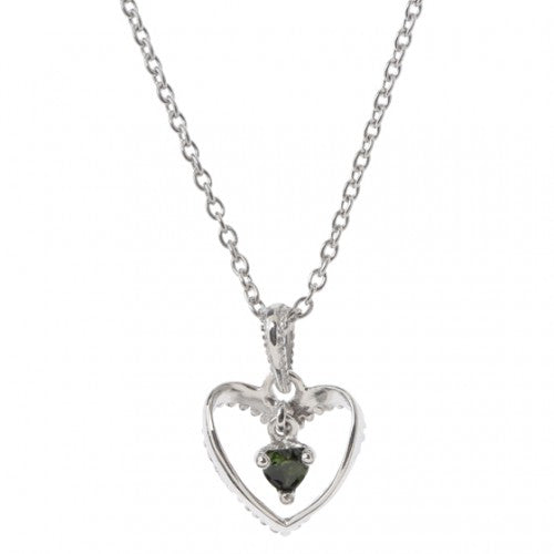 SWINGING HEART IN HEART-Kette