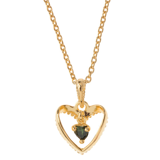 SWINGING HEART IN HEART-Kette