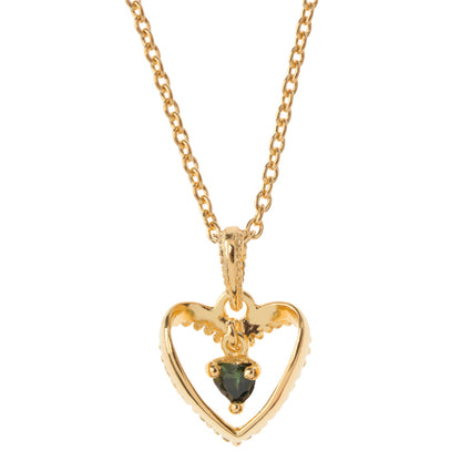 SWINGING HEART IN HEART-Kette