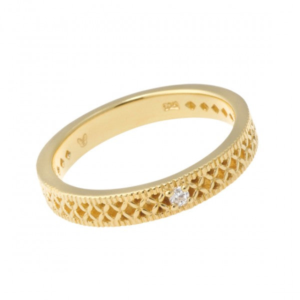 TWISTED CROSSES-Ring