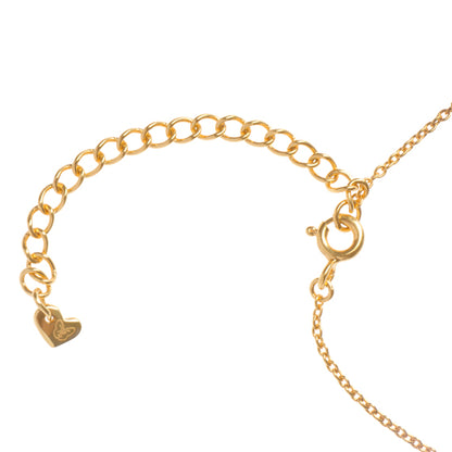SWINGING HEART IN HEART-Kette