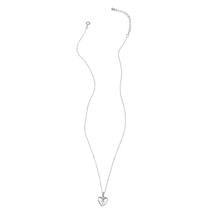 SWINGING HEART IN HEART-Kette